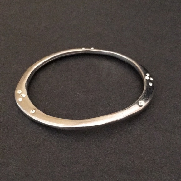 Stainless Steel Bangle Bracelet - Picture 1 of 6